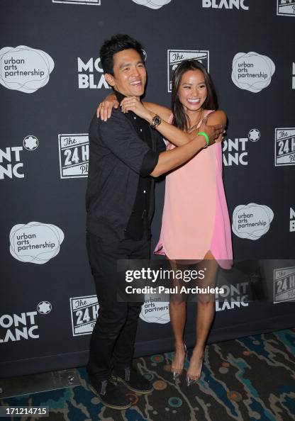 Actors John Cho and Jamie Chung attend the 3rd annual