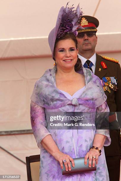 Grand Duchess Maria Teresa of Luxembourg celebrates National Day on June 23, 2013 in Luxembourg, Luxembourg.