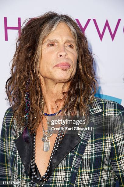 Steven Tyler attends the Hollywood Bowl Hall Of Fame Opening Night at The Hollywood Bowl on June 22, 2013 in Los Angeles, California.