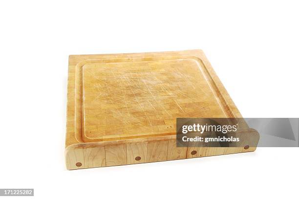 cutting board - grooved stock pictures, royalty-free photos & images