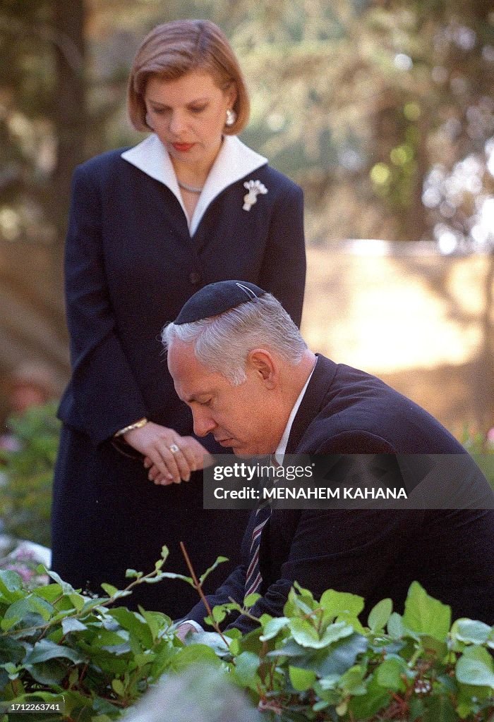 Netanyahu Bio Israeli Prime Minister Benjamin Netanyahu pays respect to his brother ...