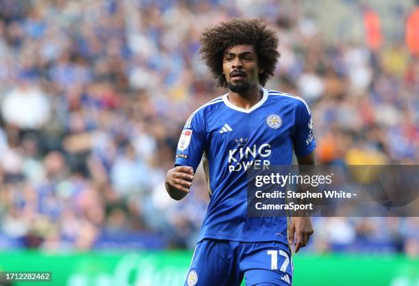 Leicester City's Hamza Choudhury during the Sky Bet Championship match between Leicester City and Stoke City at The King Power Stadium on October 7,...