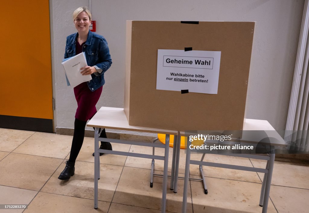 Bavarian state election - voting Schulze