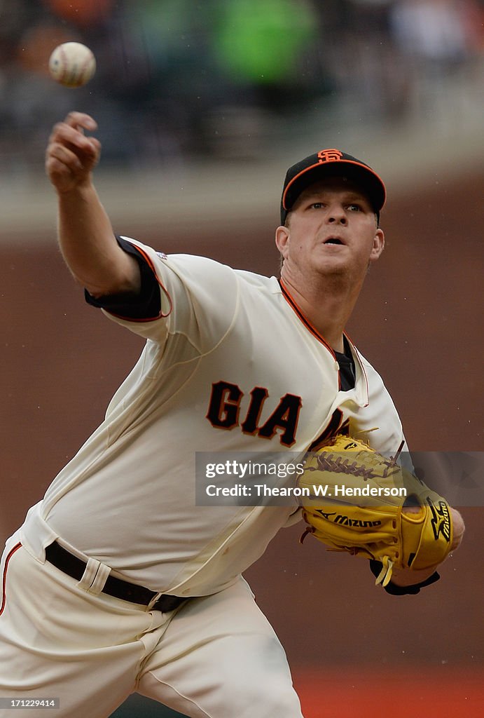 Miami Marlins v San Francisco Giants