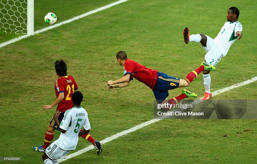 Nigeria v Spain: Group B - FIFA Confederations Cup Brazil 2013