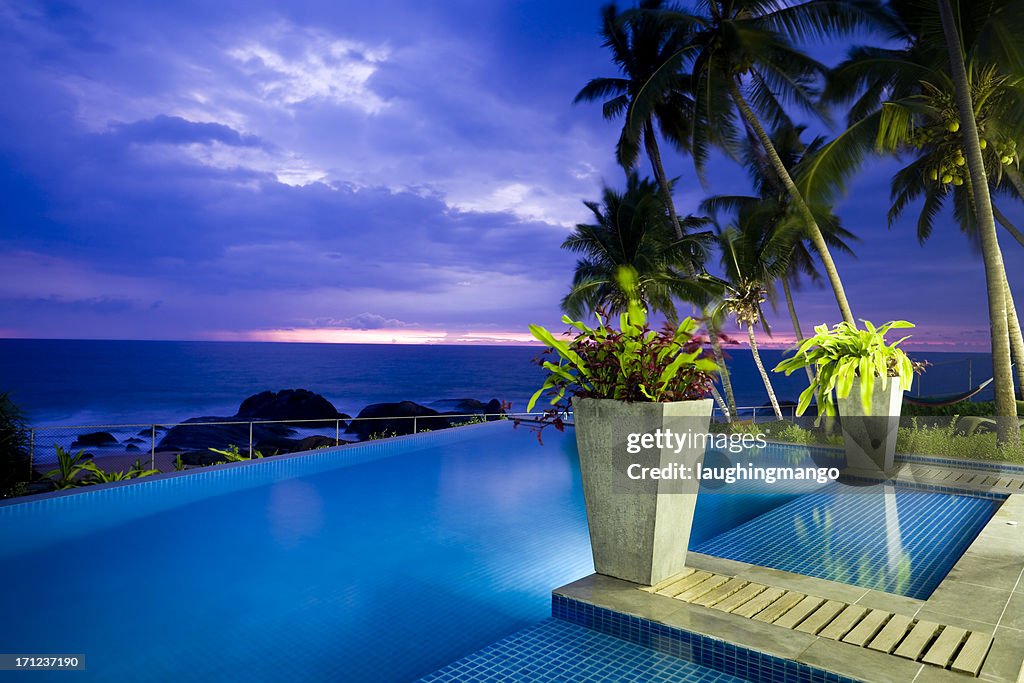 Villa hotel-Swimmingpool in sri lanka