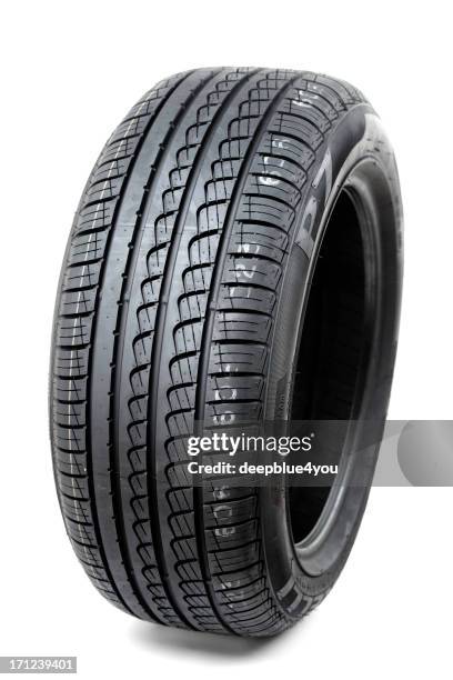 car wheel with tire pirelli on white - sports wheel rim stock pictures, royalty-free photos & images