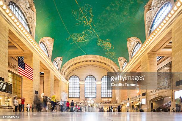 grand central station, new york - grand central station manhattan stock pictures, royalty-free photos & images