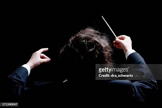conductor - orchestra stock-fotos und bilder