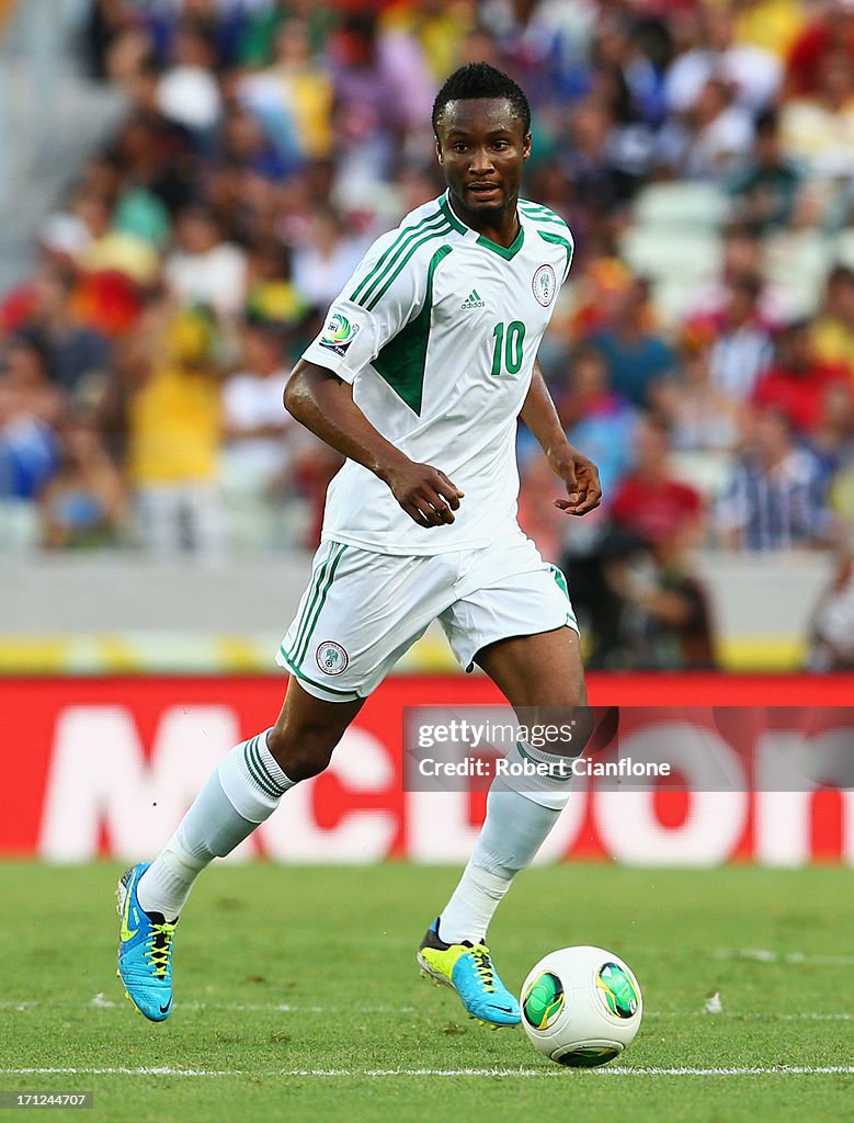 Nigeria v Spain: Group B - FIFA Confederations Cup Brazil 2013