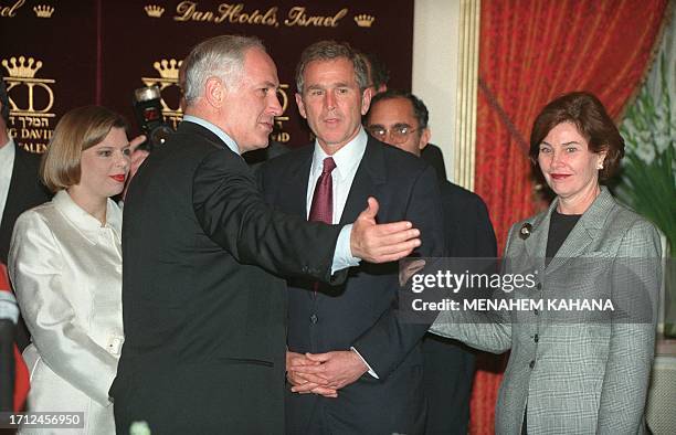 Bush Netanyahu 5,792 George Bush In Israel Stock Photos, High-Res Pictures, and Images ...