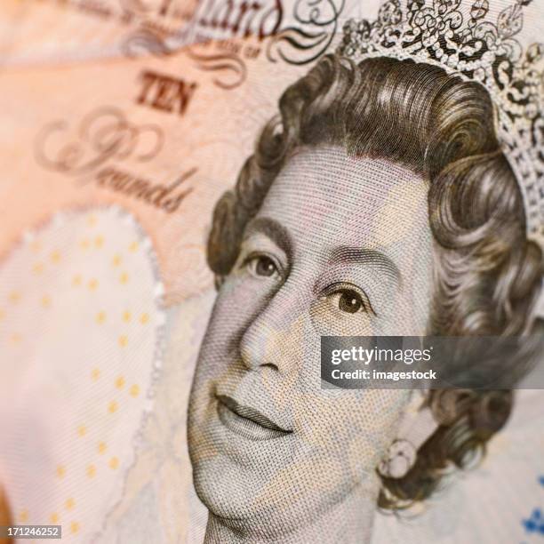 british currency - ten pound note stock pictures, royalty-free photos & images