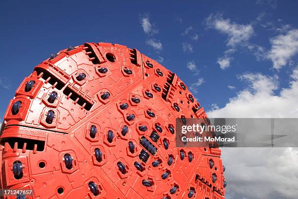 tunnel boring machine - boring machine stock pictures, royalty-free photos & images