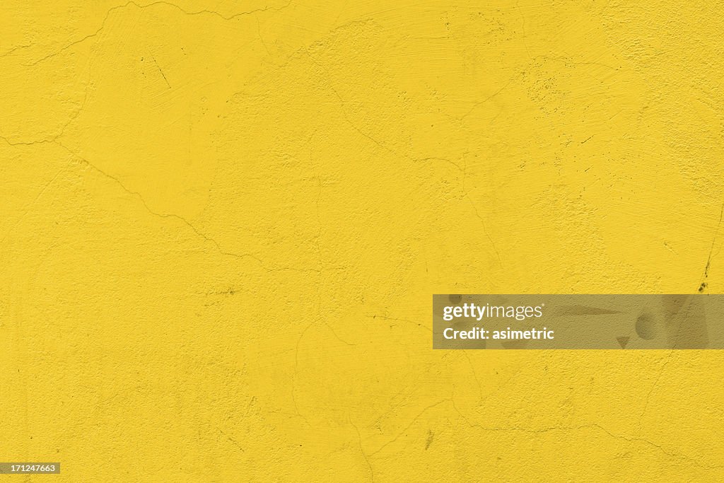 A background of a plain yellow wall