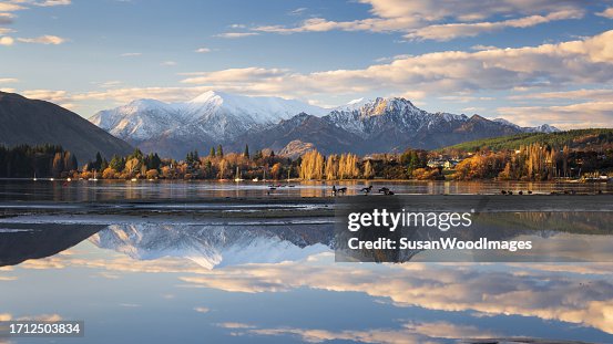 Wanaka township, New Zealand Wanaka township, New Zealand