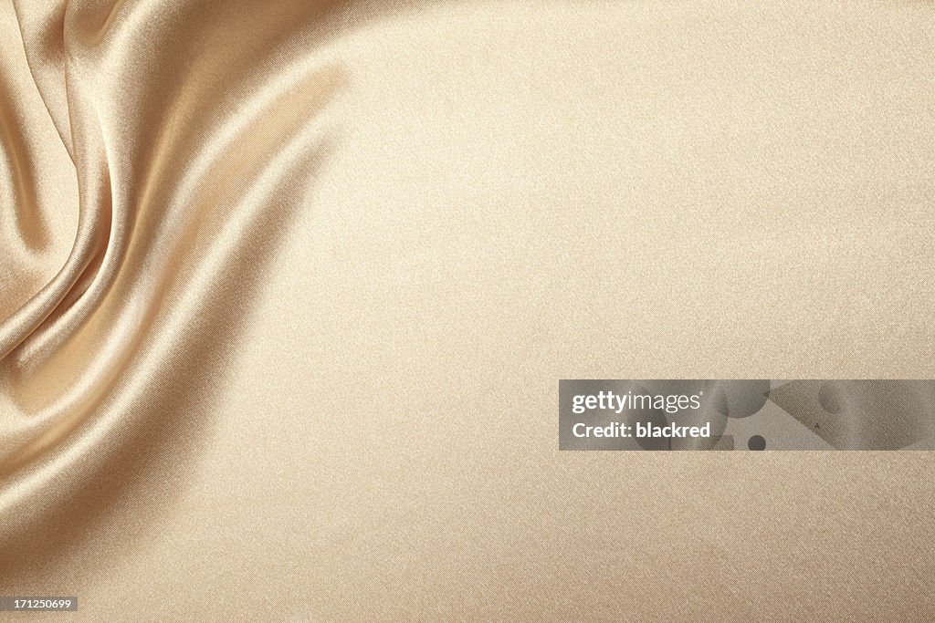 Beige Seide Hintergrund