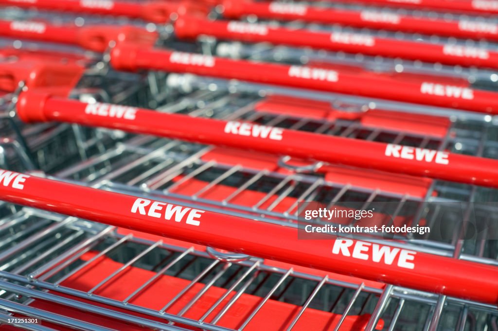 REWE cestas de compras