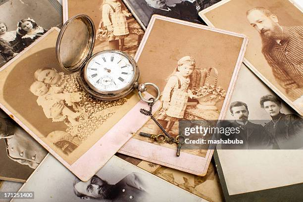 memory of ancestors. - stamboom stockfoto's en -beelden