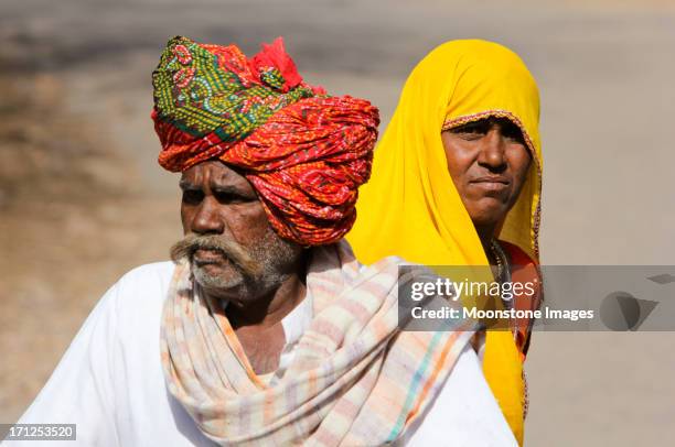 pilgrims en ranthambhore np, india - bigote manillar fotografías e imágenes de stock