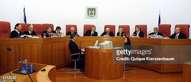 The Israeli High Court's 11 judges prepare to hear appeals on several decisions made by the Central Elections Committee regarding the eligibility of...