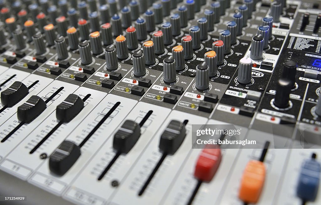 Digital Sound Mixing Console