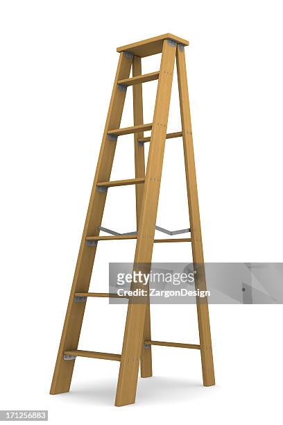 stufenleiter - step ladder stock-fotos und bilder