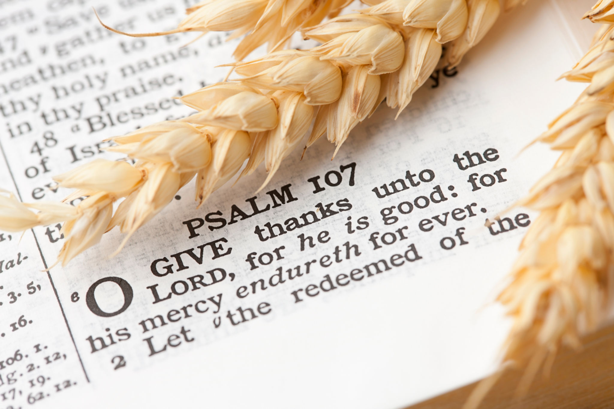 O Give Thanks Psalm 107 Thanksgiving O Give Thanks Psalm 107 Thanksgiving
