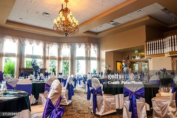 wedding reception - sport venue stock pictures, royalty-free photos & images