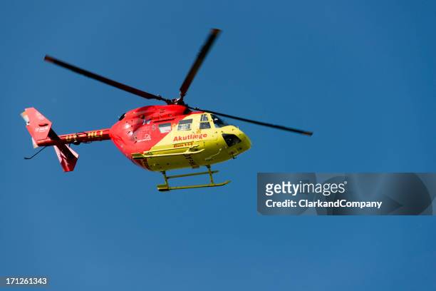 región sur zelanda ambulancia aérea de despegar - zealand denmark fotografías e imágenes de stock