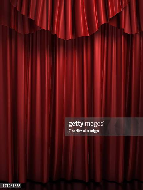 stage curtain - new york city opera stock pictures, royalty-free photos & images