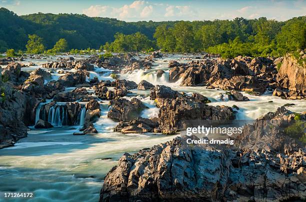 great falls of the potomac - maryland stock pictures, royalty-free photos & images