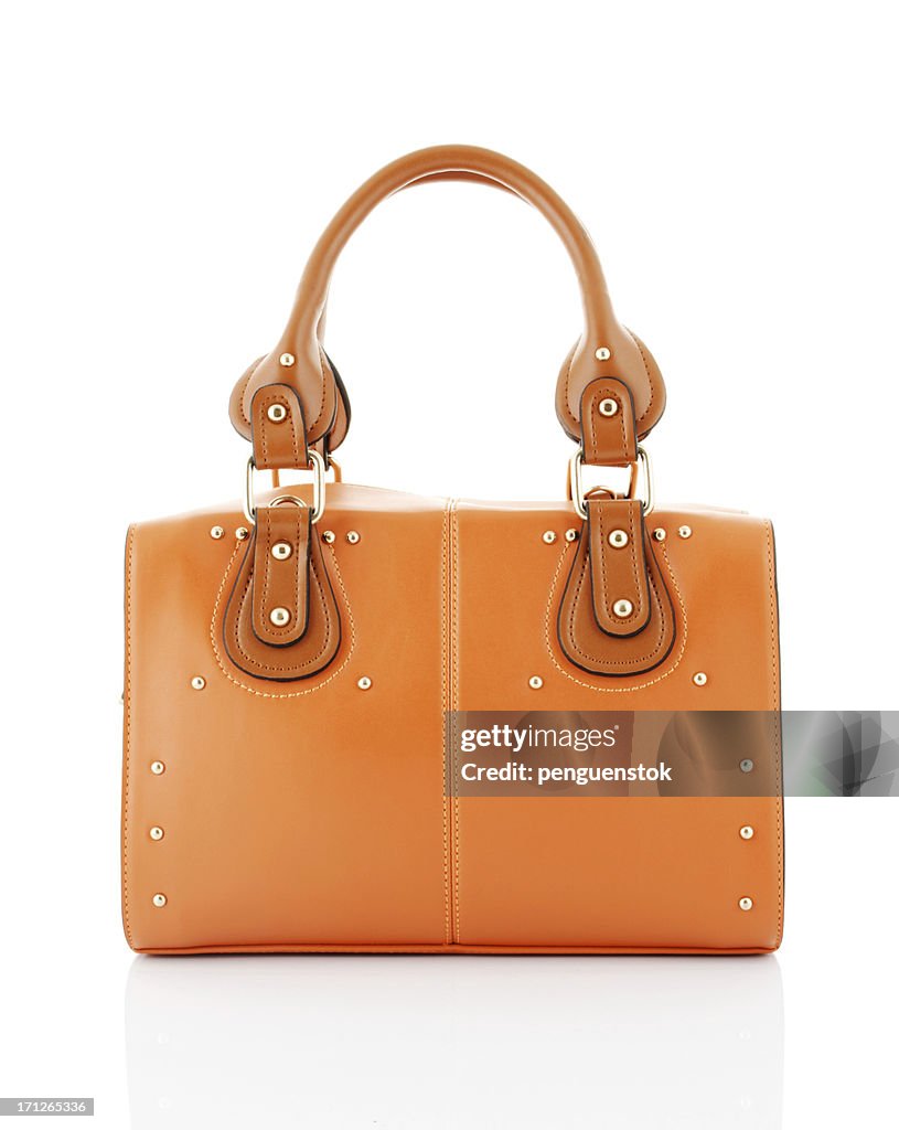 Orange handbag