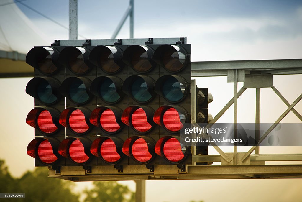 Race starting lights