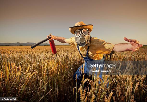 problema de poluição - gas mask - fotografias e filmes do acervo