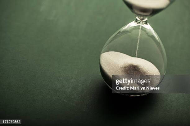 test deadline - hourglass stock pictures, royalty-free photos & images