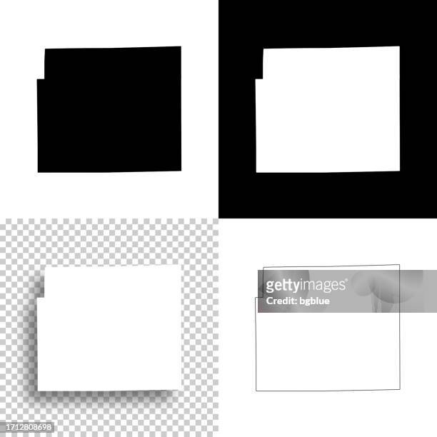 allen county, indiana. maps for design. blank, white and black backgrounds - fort wayne stock illustrations