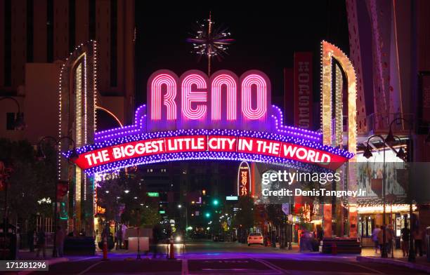 reno, nevada - reno stock pictures, royalty-free photos & images