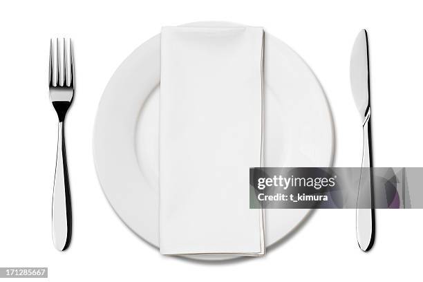 gedeck - serviette stock-fotos und bilder