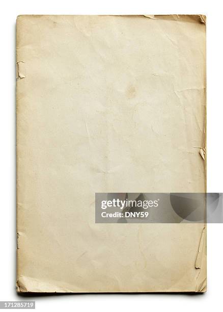 old pamphlet - blank pamphlet stock pictures, royalty-free photos & images