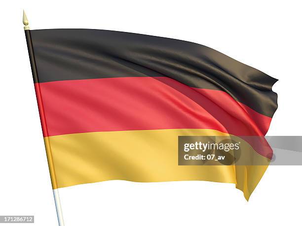 drapeau allemand - drapeau allemand photos et images de collection