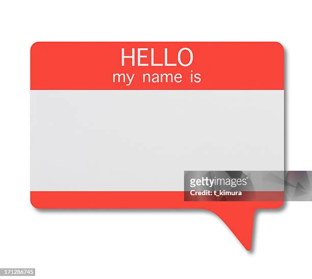6,843 Hello My Name Is Photos and Premium High Res Pictures - Getty Images
