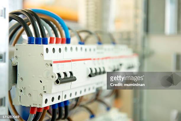 fuse box - electrical equipment stock pictures, royalty-free photos & images