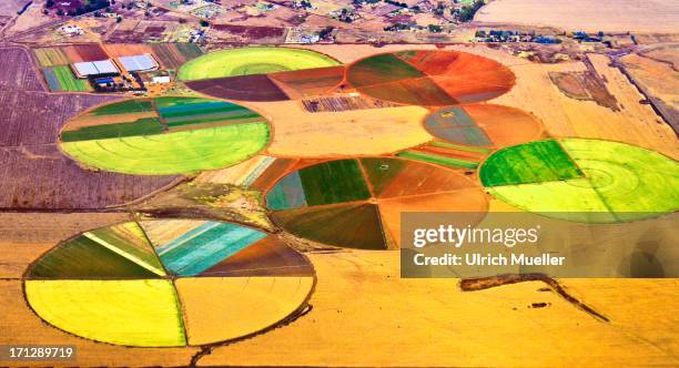 agriculture art - africa aerial stock pictures, royalty-free photos & images