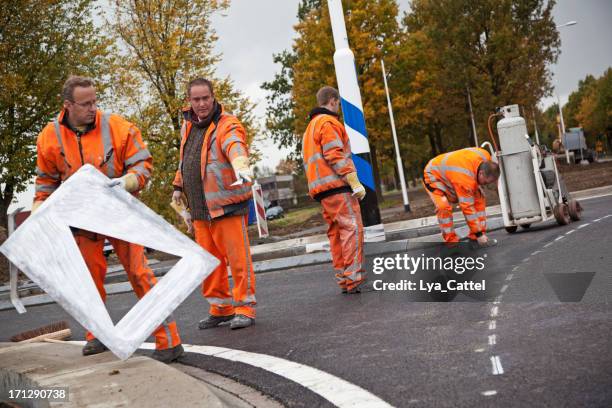 road construction - editorial template stock pictures, royalty-free photos & images