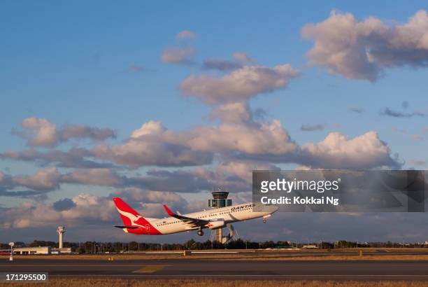 qantas airways - qantas airways fotografías e imágenes de stock