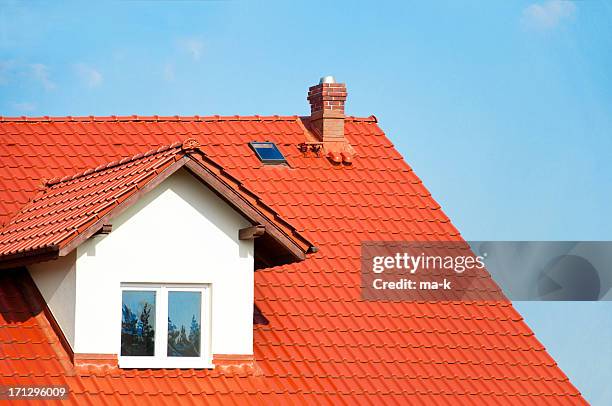 roof - roof tile stock pictures, royalty-free photos & images