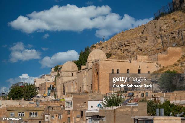 over the roofs of old mardin - mardin stock pictures, royalty-free photos & images