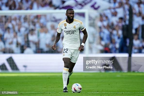 Rodiger Antonio Rudiger centre-back of Real Madrid and Germany during the ...