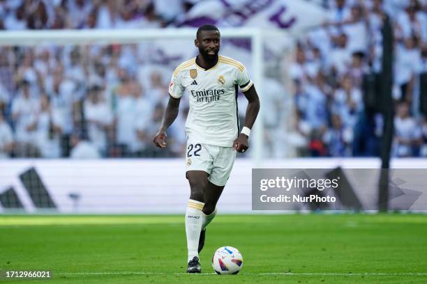 Rodiger Antonio Rudiger centre-back of Real Madrid and Germany during the ...
