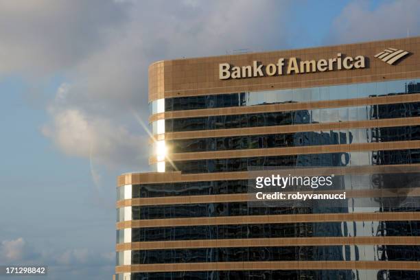 bank of america offices building - bank of america logo stock pictures, royalty-free photos & images